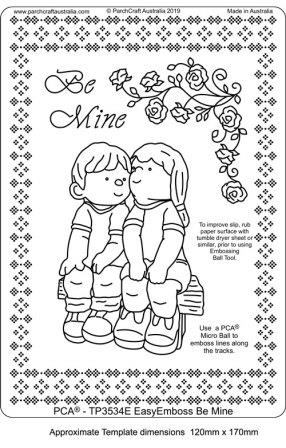 TP3534E EasyEmboss Be Mine